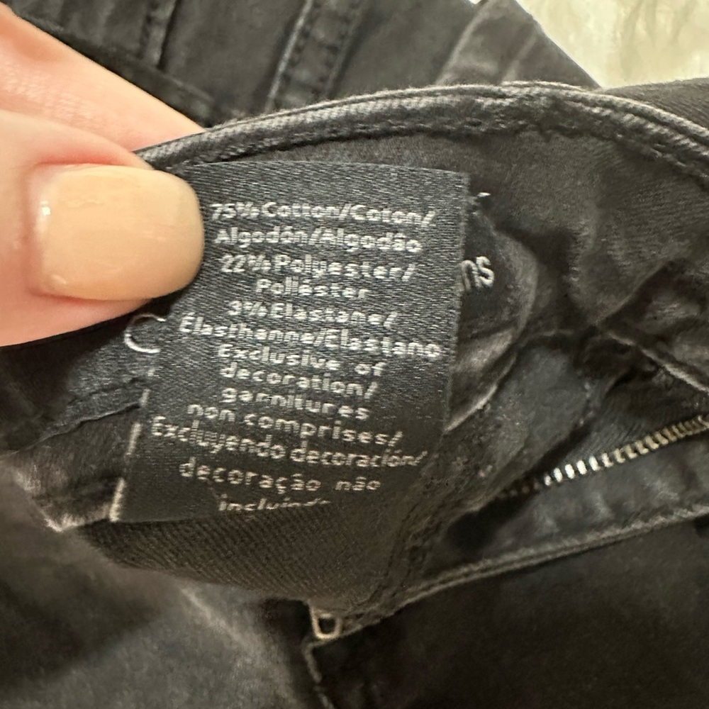 CALVIN KLEIN JEANS BLACK LEGGING JEAN WOMEN’S SIZE 28/6 EXCELLENT CONDITION - Picture 10 of 13
